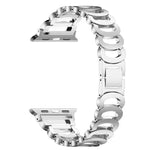 Dây đeo thay thế thép kim cương loại C cho Apple Watch Series, 7 41mm / 6 & SE & 5 & 4 40mm / 3 & 2 & 1 38mm, 7 45mm / 6 & SE & 5 & 4 44mm / 3 & 2 & 1 42mm