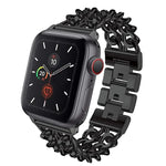 Dây đeo thay thế kim loại cao bồi cho Apple Watch Series, 7 41mm / 6 & SE & 5 & 4 40mm / 3 & 2 & 1 38mm, 7 45mm / 6 & SE & 5 & 4 44mm / 3 & 2 & 1 42mm