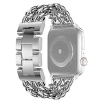 Dây đeo thay thế kim loại cao bồi cho Apple Watch Series, 7 41mm / 6 & SE & 5 & 4 40mm / 3 & 2 & 1 38mm, 7 45mm / 6 & SE & 5 & 4 44mm / 3 & 2 & 1 42mm