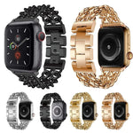 Dây đeo thay thế kim loại cao bồi cho Apple Watch Series, 7 41mm / 6 & SE & 5 & 4 40mm / 3 & 2 & 1 38mm, 7 45mm / 6 & SE & 5 & 4 44mm / 3 & 2 & 1 42mm
