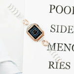Dây đeo thay thế dây xích cao bồi trong suốt cho Apple Watch Series, 7 41mm / 6 & SE & 5 & 4 40mm / 3 & 2 & 1 38mm, 7 45mm / 6 & SE & 5 & 4 44mm / 3 & 2 & 1 42mm