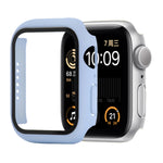 Ốp bảo vệ chống sốc PC + kính cường lực với hộp carton đóng gói cho Apple Watch 44mm (Màu cam), dành cho Apple Watch Series 6 / 5 / 4 / Watch SE 44mm, dành cho Apple Watch Series 6 & SE & 5 & 4 44mm, dành cho Apple Watch Series 3 & 2 & 1 42mm