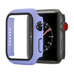 Ốp bảo vệ chống sốc PC + kính cường lực với hộp carton đóng gói cho Apple Watch 44mm (Màu cam), dành cho Apple Watch Series 6 / 5 / 4 / Watch SE 44mm, dành cho Apple Watch Series 6 & SE & 5 & 4 44mm, dành cho Apple Watch Series 3 & 2 & 1 42mm