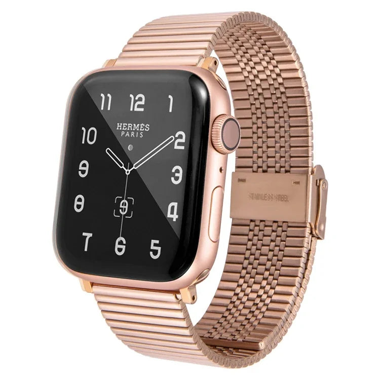 Dây đồng hồ thay thế bằng thép nhiều baht cho Apple Watch Series, 7 45mm / 6 & SE & 5 & 4 44mm / 3 & 2 & 1 42mm, 7 41mm / 6 & SE & 5 & 4 40mm / 3 & 2 & 1 38mm