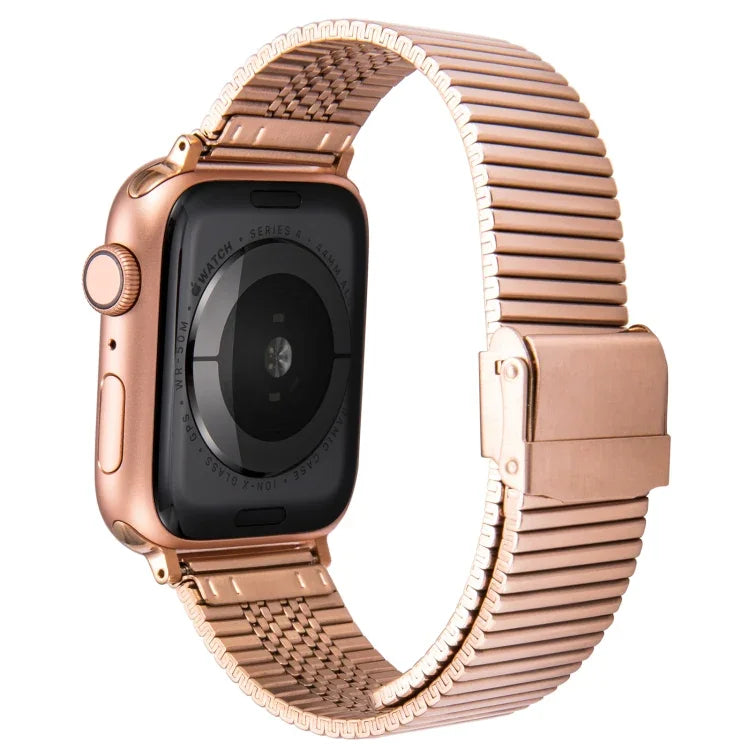 Dây đồng hồ thay thế bằng thép nhiều baht cho Apple Watch Series, 7 45mm / 6 & SE & 5 & 4 44mm / 3 & 2 & 1 42mm, 7 41mm / 6 & SE & 5 & 4 40mm / 3 & 2 & 1 38mm