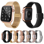 Dây đồng hồ thay thế bằng thép nhiều baht cho Apple Watch Series, 7 45mm / 6 & SE & 5 & 4 44mm / 3 & 2 & 1 42mm, 7 41mm / 6 & SE & 5 & 4 40mm / 3 & 2 & 1 38mm