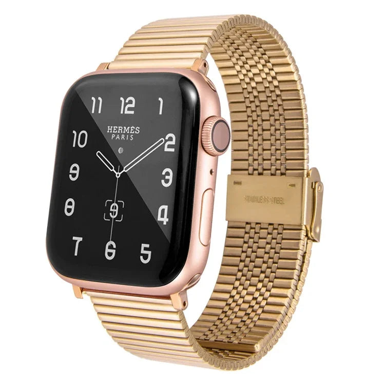 Dây đồng hồ thay thế bằng thép nhiều baht cho Apple Watch Series, 7 45mm / 6 & SE & 5 & 4 44mm / 3 & 2 & 1 42mm, 7 41mm / 6 & SE & 5 & 4 40mm / 3 & 2 & 1 38mm