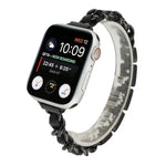 Dây đồng hồ thay thế kim loại một hàng cho Apple Watch Series, 7 41mm / 6 & SE & 5 & 4 40mm / 3 & 2 & 1 38mm, 7 45mm / 6 & SE & 5 & 4 44mm / 3 & 2 & 1 42mm