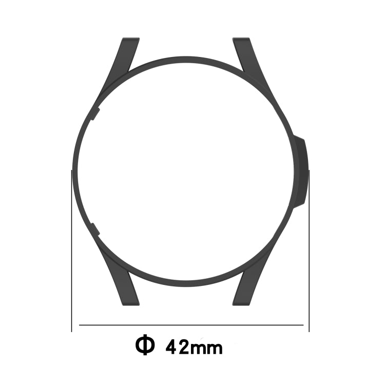 Ốp bảo vệ PC rỗng nửa che phủ, dành cho Samsung Galaxy Watch4 Classic 42mm, dành cho Samsung Galaxy Watch4 40mm, dành cho Samsung Galaxy Watch4 44mm
