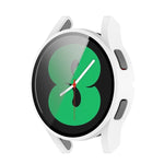 Ốp bảo vệ PC kèm kính cường lực, dành cho Samsung Galaxy Watch4 40mm, Samsung Galaxy Watch4 44mm