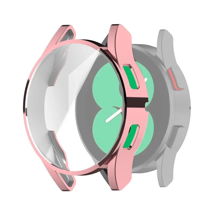 Ốp bảo vệ TPU mạ điện toàn diện, dành cho Samsung Galaxy Watch4 40mm, Samsung Galaxy Watch4 44mm