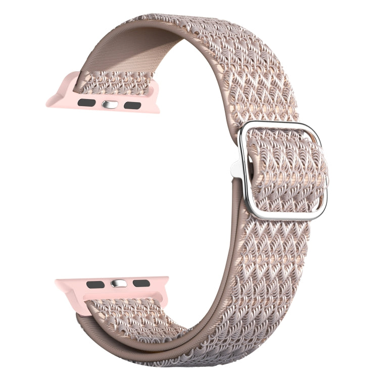 Dây đồng hồ thay thế co giãn họa tiết hình thoi có thể điều chỉnh cho Apple Watch Series, 7 41mm / 6 & SE & 5 & 4 40mm / 3 & 2 & 1 38mm, 7 45mm / 6 & SE & 5 & 4 44mm / 3 & 2 & 1 42mm