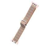 Dây đồng hồ thay thế co giãn họa tiết hình thoi có thể điều chỉnh cho Apple Watch Series, 7 41mm / 6 & SE & 5 & 4 40mm / 3 & 2 & 1 38mm, 7 45mm / 6 & SE & 5 & 4 44mm / 3 & 2 & 1 42mm