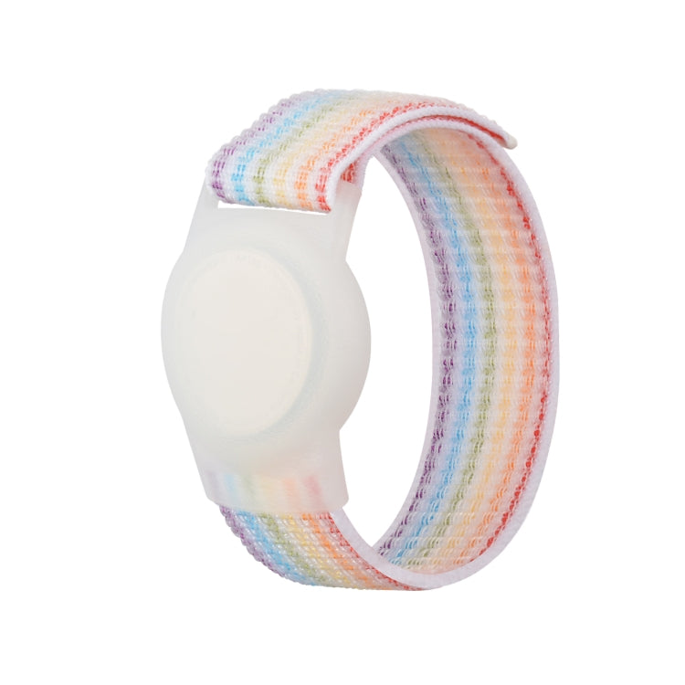 Dây đeo vòng tay nylon chống trầy xước, chống sốc, vỏ bảo vệ TPU cho AirTag