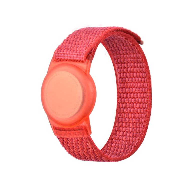 Dây đeo vòng tay nylon chống trầy xước, chống sốc, vỏ bảo vệ TPU cho AirTag