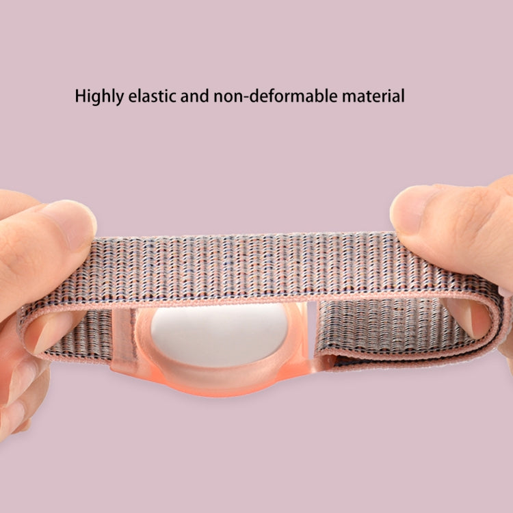 Dây đeo vòng tay nylon chống trầy xước, chống sốc, vỏ bảo vệ TPU cho AirTag