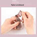 Dây đeo vòng tay nylon chống trầy xước, chống sốc, vỏ bảo vệ TPU cho AirTag