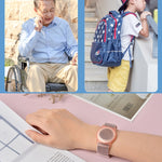Dây đeo vòng tay nylon chống trầy xước, chống sốc, vỏ bảo vệ TPU cho AirTag