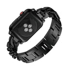 Dây đồng hồ hợp kim kim cương denim một hàng, Dành cho Apple Watch Series 8&7 41mm / SE 2&6&SE&5&4 40mm / 3&2&1 38mm, Dành cho Apple Watch Series 8&7 45mm / SE 2&6&SE&5&4 44mm / 3&2&1 42mm