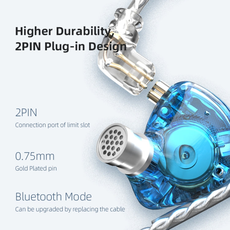 Tai nghe chơi game thể thao có dây KZ ZAX 16 driver vòng sắt, Phiên bản tiêu chuẩn ZAX (Bạc), Phiên bản tiêu chuẩn ZAX (Đen), Phiên bản có mic ZAX (Bạc), Phiên bản có mic ZAX (Đen)
