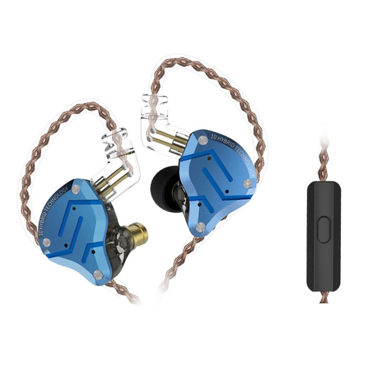KZ ZS10 Pro 10-unit Ring Iron Gaming In-ear Wired Earphone,, ZS10 Pro Mic Version(Streamer Blue), ZS10 Pro Mic Version(Glare Gold), ZS10 Pro Mic Version(Purple), ZS10 Pro Mic Version(Diamond Blue), ZS10 Pro Standard Version(Black)                      ...