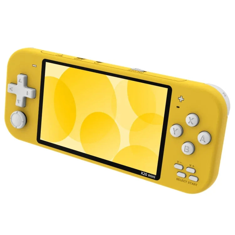 Máy chơi game cầm tay cổ điển X20 mini màn hình 4.3 inch & bộ nhớ 8GB, X20 mini / Vàng, X20 mini / Xanh lá, X20 mini / Xanh dương, X20 mini / Xám