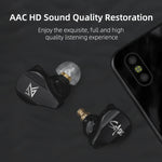 Tai nghe Bluetooth TWS KZ SA08 không dây 4 driver 5BA cân bằng armature, SA08