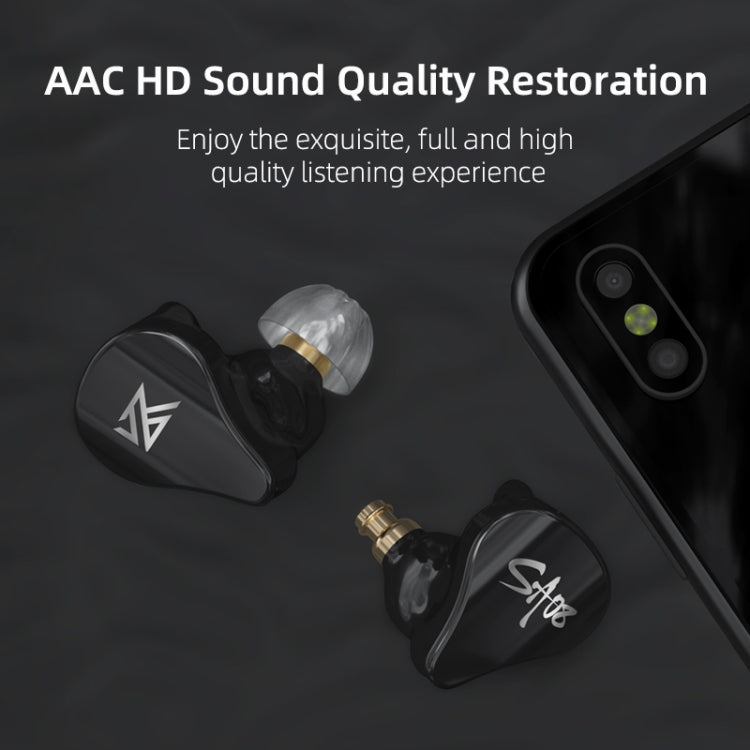 Tai nghe Bluetooth TWS KZ SA08 không dây 4 driver 5BA cân bằng armature, SA08
