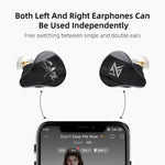 Tai nghe Bluetooth TWS KZ SA08 không dây 4 driver 5BA cân bằng armature, SA08