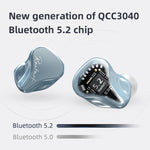 Tai nghe thể thao không dây Bluetooth 5.2 công nghệ hybrid 1DD+1BA