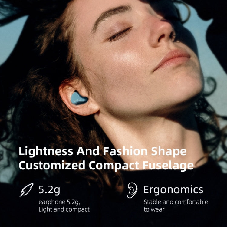 Tai nghe thể thao không dây Bluetooth 5.2 công nghệ hybrid 1DD+1BA