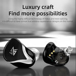 Tai nghe TWS thể thao không dây Bluetooth 5.2 chống ồn công nghệ hybrid 1DD+1BA KZ Z3