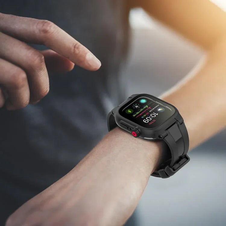 Bộ bảo vệ màn hình chống nước IP68 RedPepper + Dây đồng hồ + Ốp bảo vệ, Dành cho Apple Watch Series 6 / 5 / 4 / Watch SE 44mm