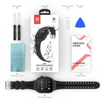 Bộ bảo vệ màn hình chống nước IP68 RedPepper + Dây đồng hồ + Ốp bảo vệ, Dành cho Apple Watch Series 6 / 5 / 4 / Watch SE 44mm