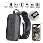 Camera nội soi kỹ thuật số công nghiệp Y17 5MP 12mm ống kính kép HD tự động lấy nét WiFi, cáp cứng 1m, 3.5m, 5m, 10m