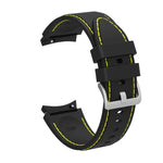 Dây đeo thay thế may viền silicone, dành cho Samsung Galaxy Watch4 / Watch4 Classic