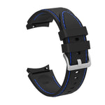 Dây đeo thay thế may viền silicone, dành cho Samsung Galaxy Watch4 / Watch4 Classic