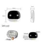 ReachFar RF-V47 IP67 Bộ Định Vị GPS Mini Đa Chức Năng Cho Thú Cưng Có Đèn LED & Kẹp Sau