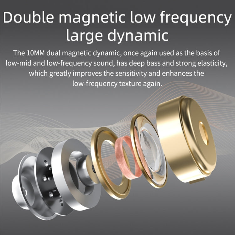 Tai nghe có dây KZ DQ6 3 driver Dynamic HiFi, không mic, có mic