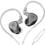 Tai nghe có dây KZ DQ6 3 driver Dynamic HiFi, không mic, có mic