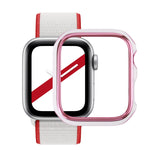 Ốp bảo vệ đồng hồ PC mạ điện hai màu, Dành cho Apple Watch Series 6 / 5 / 4 / Watch SE 44mm, Dành cho Apple Watch Series 3 & 2 & 1 42mm, Dành cho Apple Watch Series 6 / 5 / 4 / Watch SE 40mm