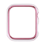 Ốp bảo vệ đồng hồ PC mạ điện hai màu, Dành cho Apple Watch Series 6 / 5 / 4 / Watch SE 44mm, Dành cho Apple Watch Series 3 & 2 & 1 42mm, Dành cho Apple Watch Series 6 / 5 / 4 / Watch SE 40mm