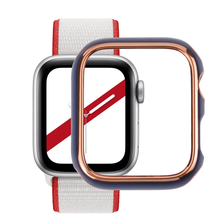 Ốp bảo vệ đồng hồ PC mạ điện hai màu, Dành cho Apple Watch Series 6 / 5 / 4 / Watch SE 44mm, Dành cho Apple Watch Series 3 & 2 & 1 42mm, Dành cho Apple Watch Series 6 / 5 / 4 / Watch SE 40mm