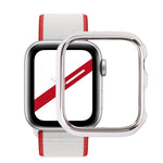 Ốp bảo vệ đồng hồ PC mạ điện hai màu, Dành cho Apple Watch Series 6 / 5 / 4 / Watch SE 44mm, Dành cho Apple Watch Series 3 & 2 & 1 42mm, Dành cho Apple Watch Series 6 / 5 / 4 / Watch SE 40mm