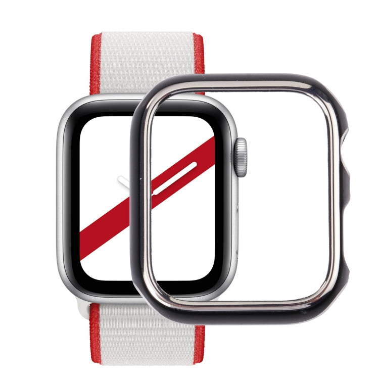 Ốp bảo vệ đồng hồ PC mạ điện hai màu, Dành cho Apple Watch Series 6 / 5 / 4 / Watch SE 44mm, Dành cho Apple Watch Series 3 & 2 & 1 42mm, Dành cho Apple Watch Series 6 / 5 / 4 / Watch SE 40mm