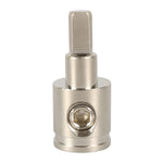 A5659-02 2 cặp khối đầu cuối âm thanh bằng đồng mạ niken kích thước lớn 0GA đến 4GA cho ô tô, A5659-02