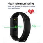 Vòng đeo tay thông minh thể thao 1M7, Hỗ trợ theo dõi nhịp tim & huyết áp & giấc ngủ & nhắc nhở ngồi lâu, Sạc tuyến tính, Sạc từ tính