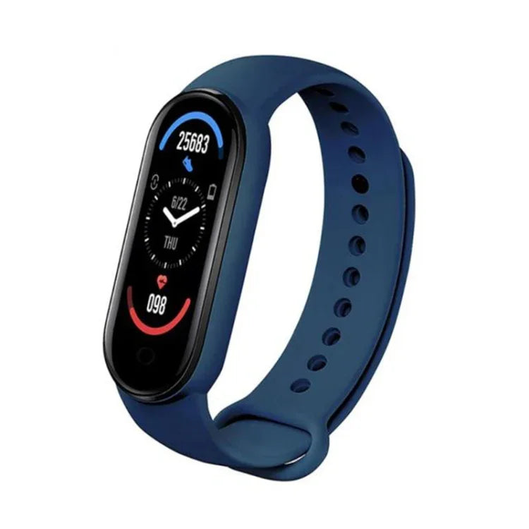 Vòng đeo tay thông minh thể thao 1M7, Hỗ trợ theo dõi nhịp tim & huyết áp & giấc ngủ & nhắc nhở ngồi lâu, Sạc tuyến tính, Sạc từ tính