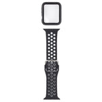 Bộ dây đồng hồ thay thế silicone + ốp bảo vệ kèm miếng dán màn hình cho Apple Watch Series, 3 & 2 & 1 38mm, Dành cho Apple Watch Series 6 / 5 / 4 / Watch SE 40mm