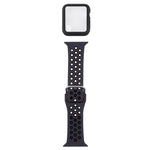 Bộ dây đồng hồ thay thế silicone + ốp bảo vệ kèm miếng dán màn hình cho Apple Watch Series, 3 & 2 & 1 38mm, Dành cho Apple Watch Series 6 / 5 / 4 / Watch SE 40mm